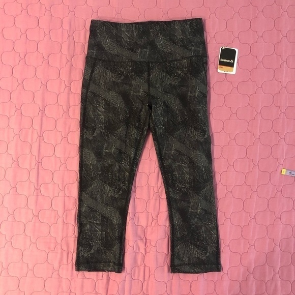 REEBOK Women’s Performance High Waist Capri - Picture 4 of 11